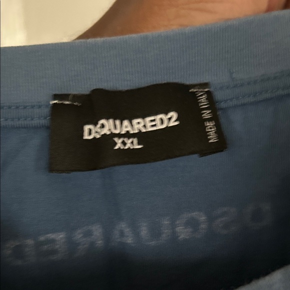 DSQUARED2 Blue Motor Snowcat Tee - Picture 3 of 3